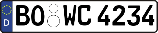 BO-WC4234