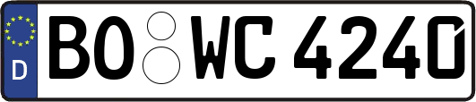 BO-WC4240