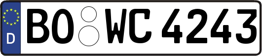BO-WC4243