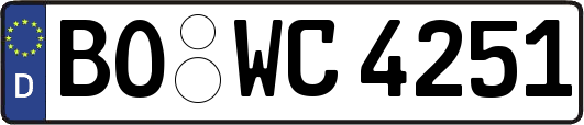 BO-WC4251