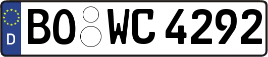 BO-WC4292
