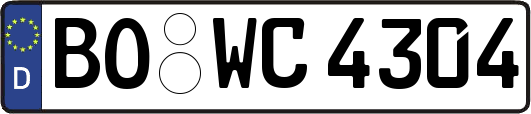 BO-WC4304