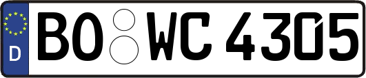 BO-WC4305