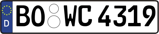 BO-WC4319