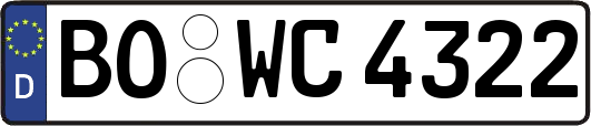 BO-WC4322