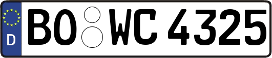 BO-WC4325