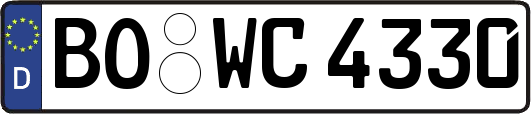 BO-WC4330