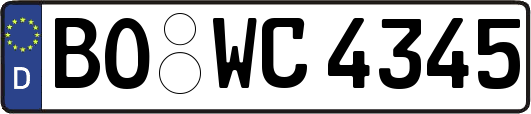 BO-WC4345