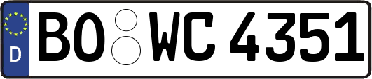 BO-WC4351