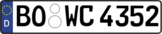 BO-WC4352