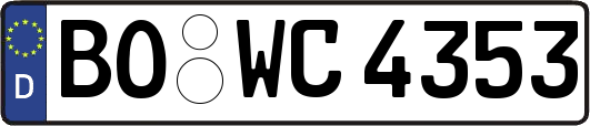 BO-WC4353