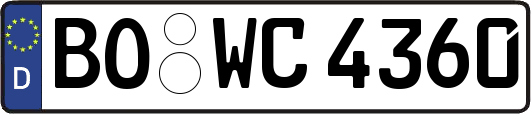 BO-WC4360