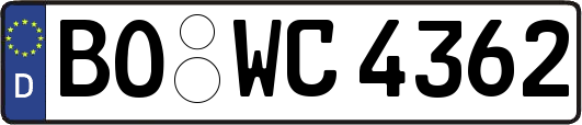 BO-WC4362