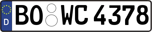 BO-WC4378