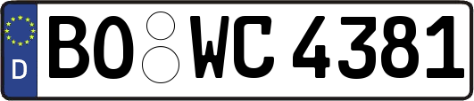 BO-WC4381