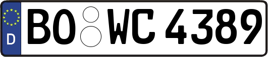 BO-WC4389