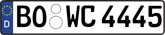 BO-WC4445