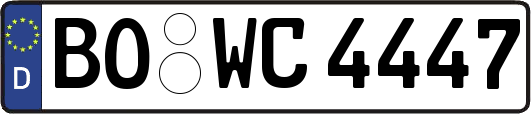 BO-WC4447