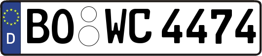 BO-WC4474