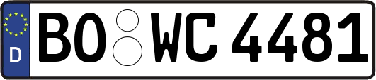 BO-WC4481