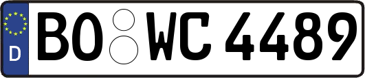 BO-WC4489