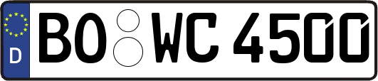 BO-WC4500