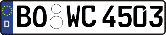 BO-WC4503