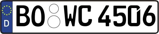 BO-WC4506