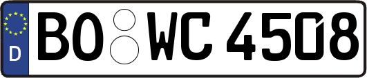 BO-WC4508
