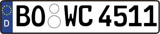 BO-WC4511