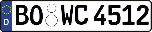 BO-WC4512