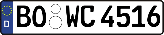BO-WC4516