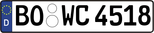 BO-WC4518