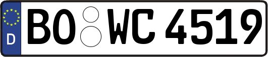 BO-WC4519