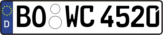 BO-WC4520
