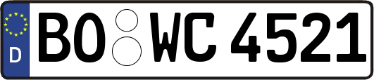 BO-WC4521