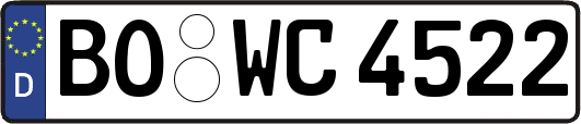 BO-WC4522