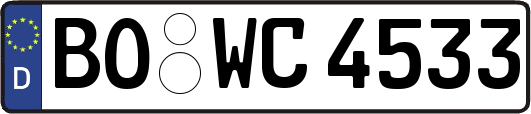 BO-WC4533
