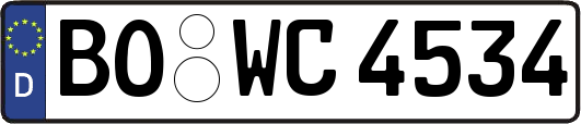 BO-WC4534
