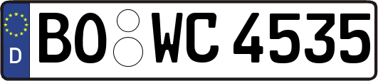 BO-WC4535