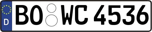 BO-WC4536