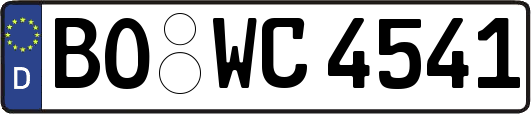 BO-WC4541