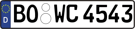BO-WC4543