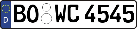 BO-WC4545