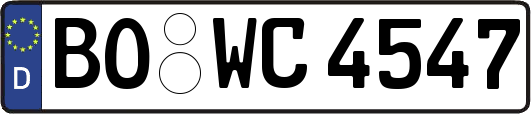 BO-WC4547