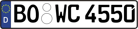 BO-WC4550