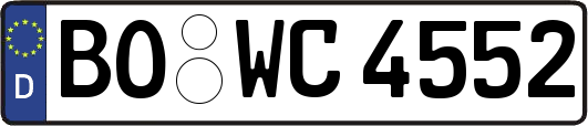 BO-WC4552