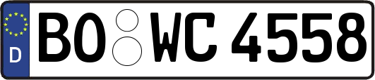 BO-WC4558
