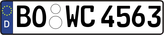 BO-WC4563