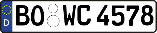 BO-WC4578